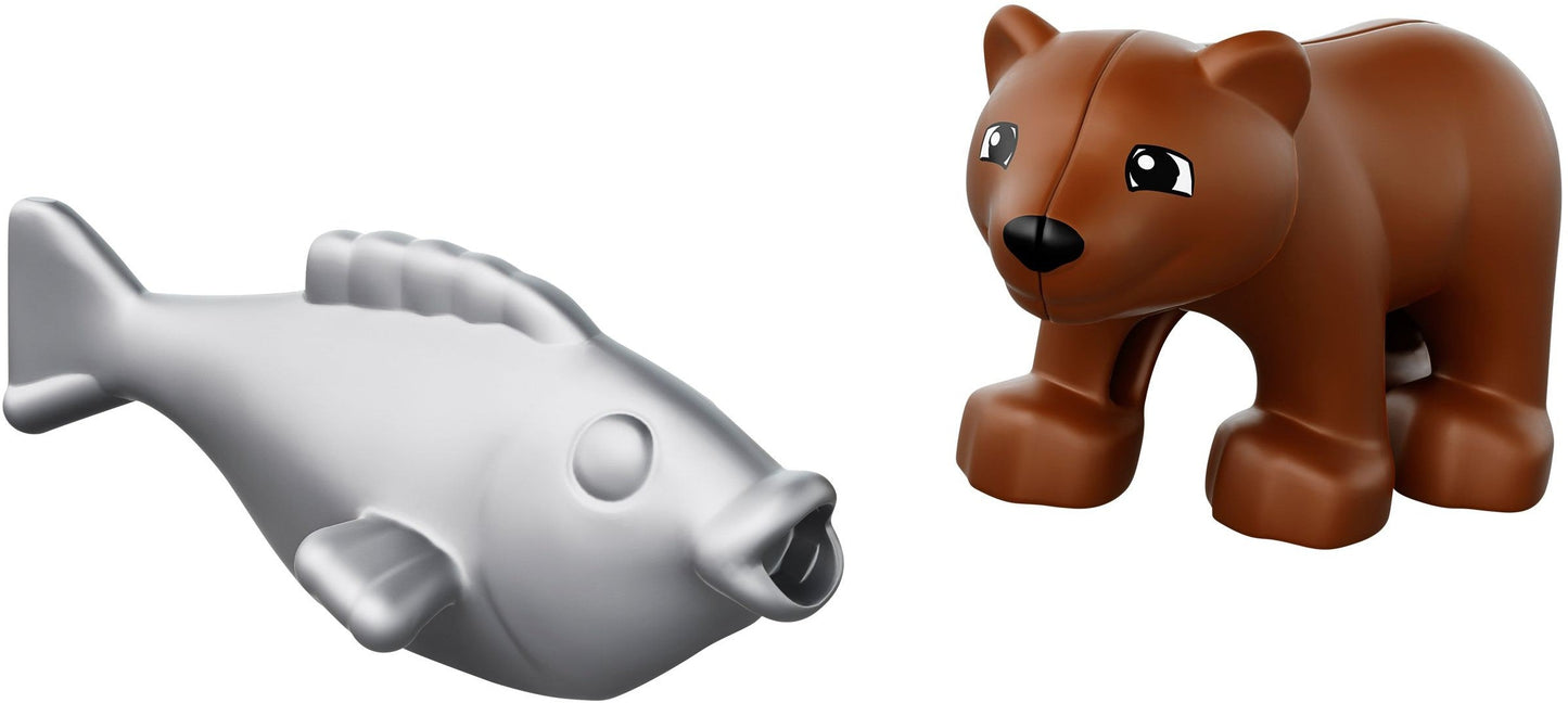 LEGO 10576 DUPLO Zoo Care: Bear, Zookeeper & Fish