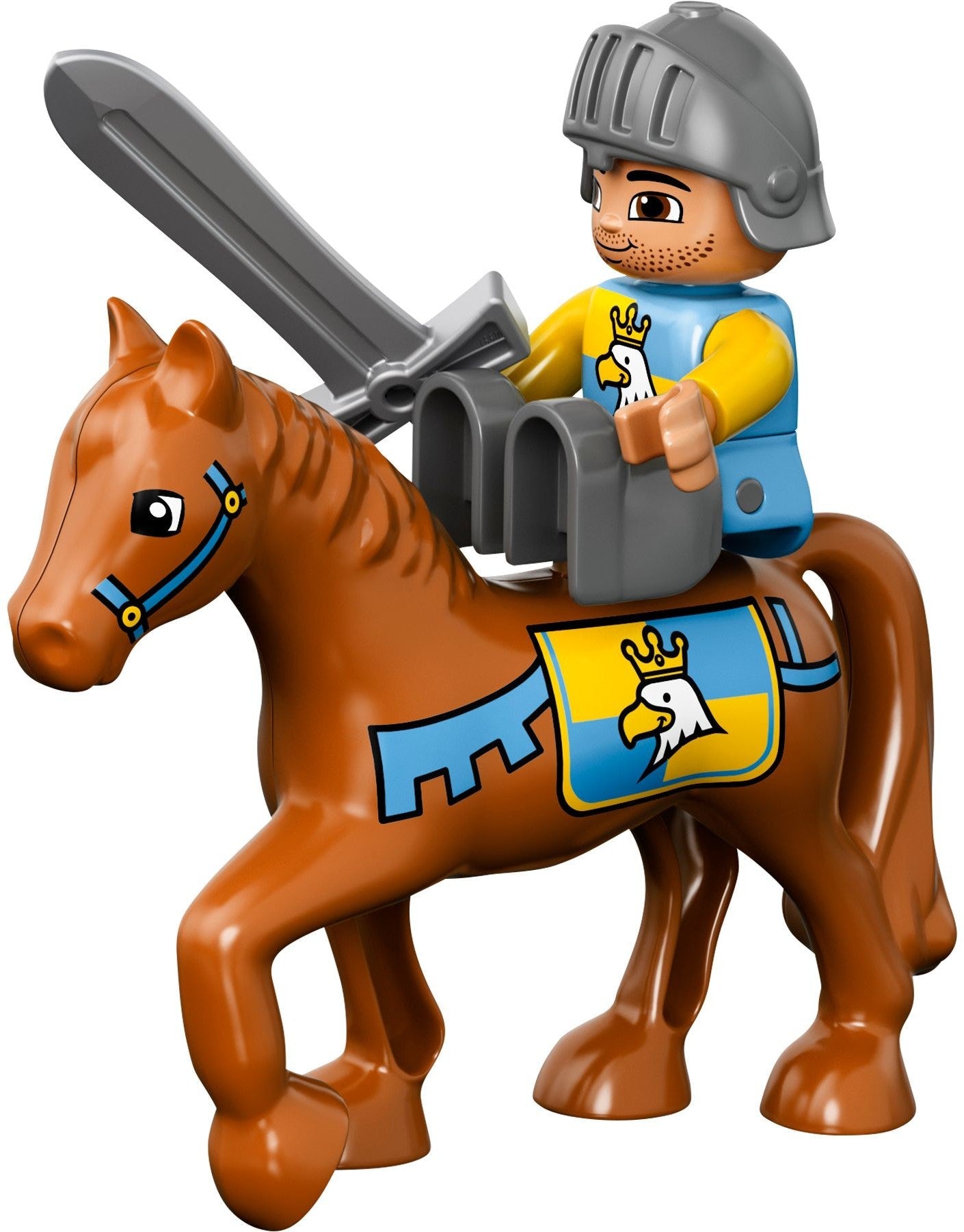 LEGO 10577 DUPLO Big Royal Castle Playset with Knights & Horse - SuperSaverAU - view 4