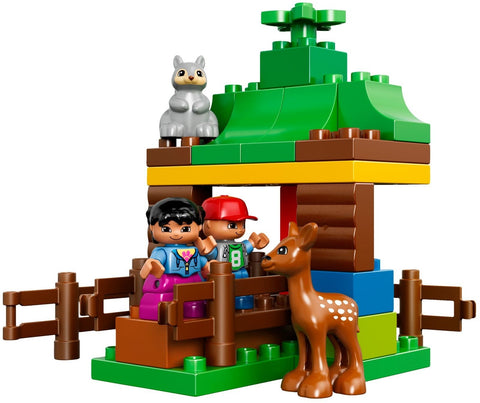 LEGO 10582 Forest Animals: Fun Forest Playset with DUPLO Figures - SuperSaverAU - view 1