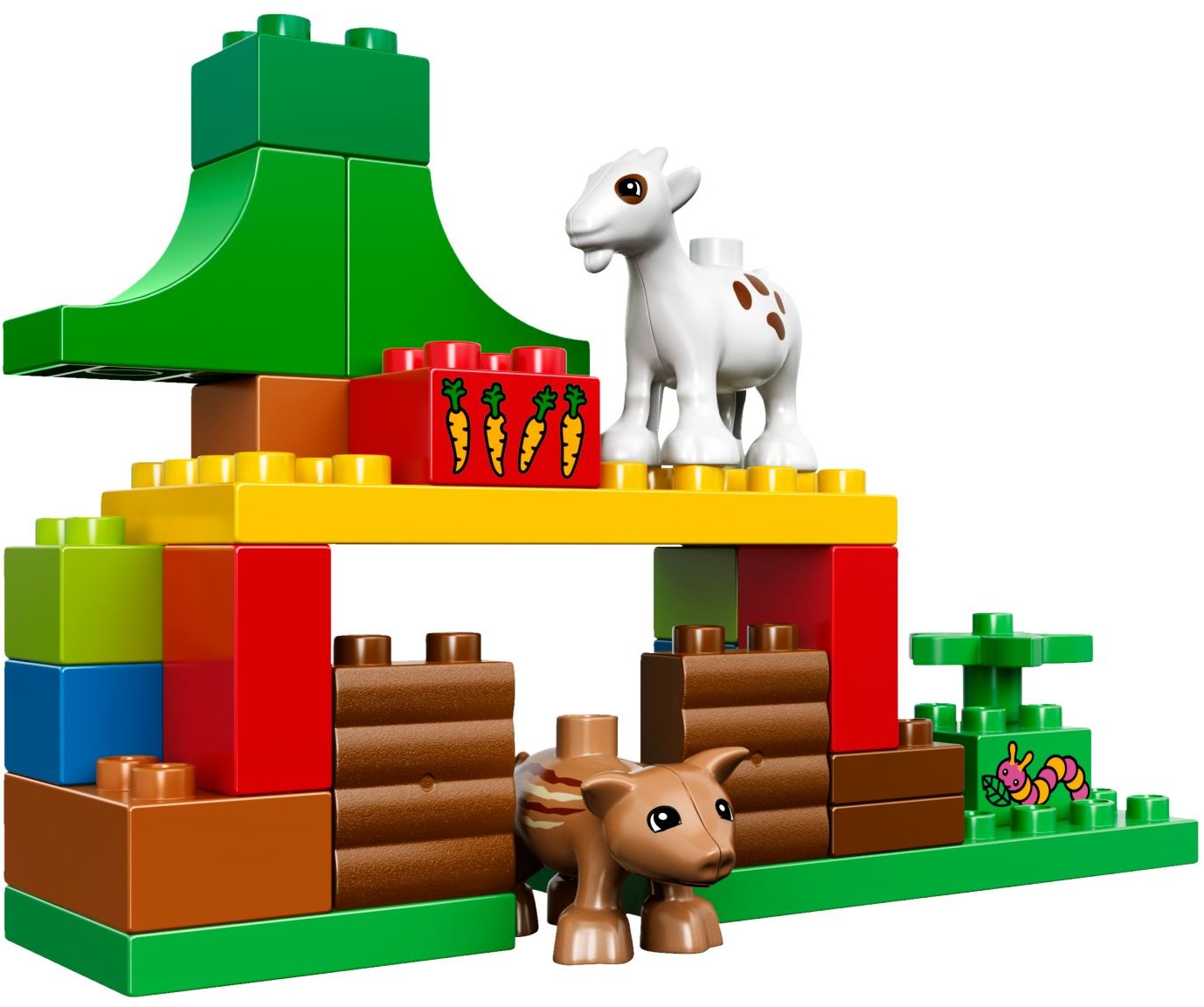 LEGO 10582 Forest Animals: Fun Forest Playset with DUPLO Figures - SuperSaverAU - view 3