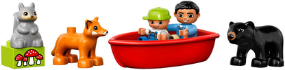 LEGO 10583 DUPLO Forest: Family Fishing Trip Fun