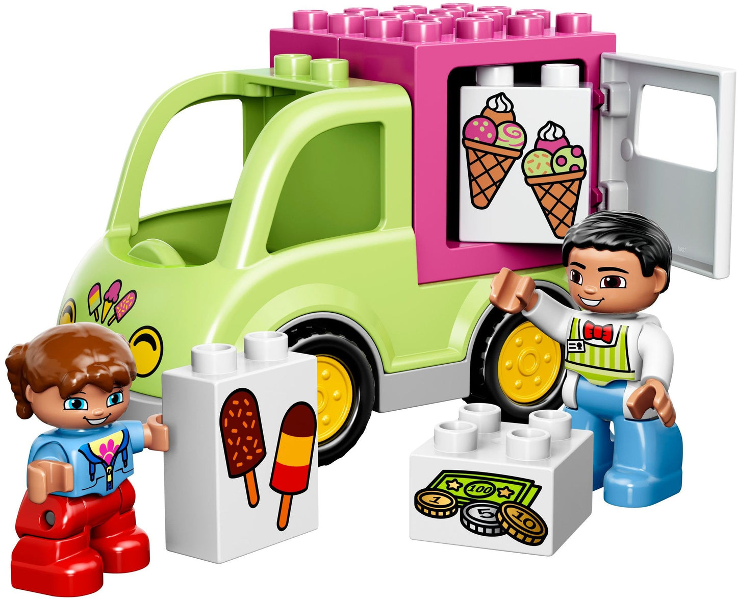 LEGO 10586 DUPLO Ice Cream Truck Playset with Figures