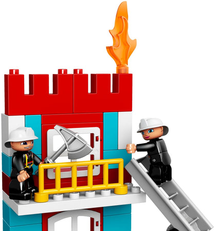 LEGO 10593 DUPLO Fire Station Playset with Fire Truck & Figures