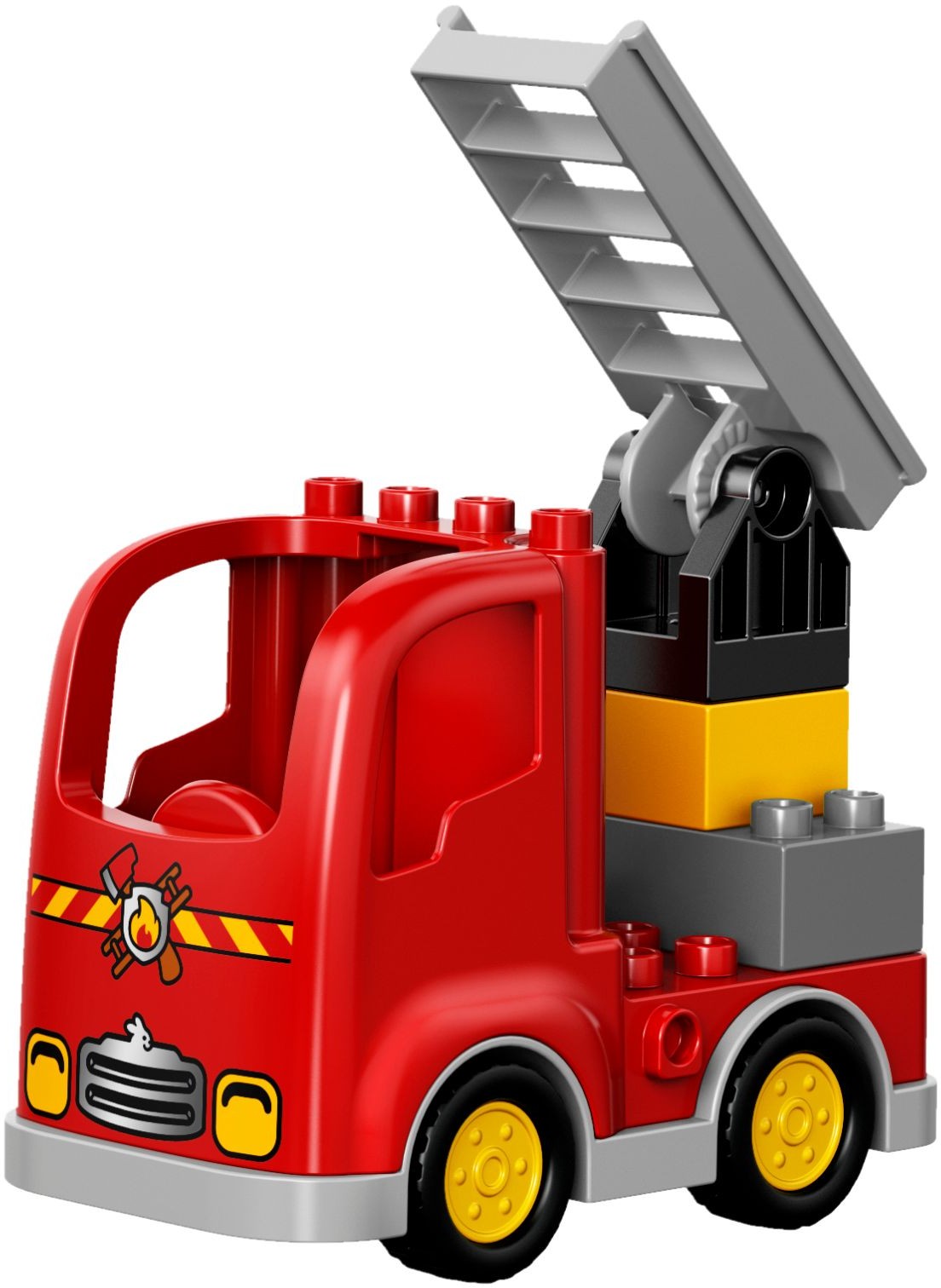 LEGO 10593 DUPLO Fire Station Playset with Fire Truck & Figures - SuperSaverAU - view 5
