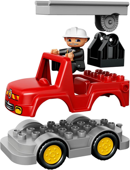 LEGO 10593 DUPLO Fire Station Playset with Fire Truck & Figures