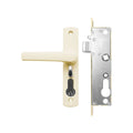 Rolltrak Keyed Hinged Screen Door Lock - 50mm - Alloy - Primrose Finish - SuperSaverAU - view 2