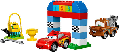LEGO 10600 DUPLO Cars Lightning McQueen & Mater Race
