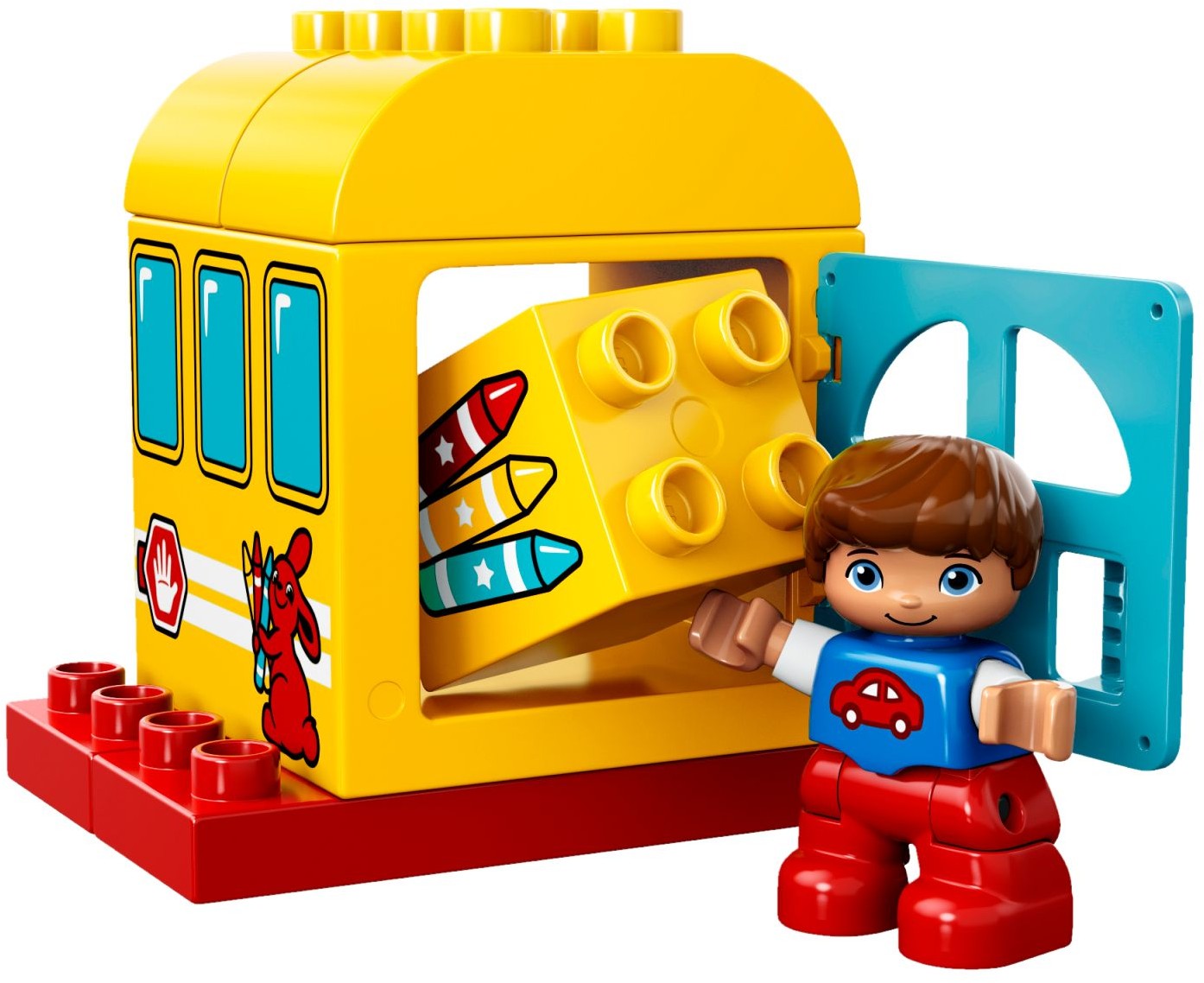 LEGO 10603 My First Bus: Build, Learn ABCs & Play - SuperSaverAU - view 2