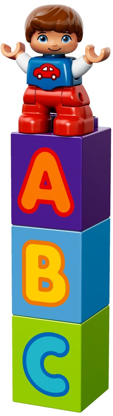 LEGO 10603 My First Bus: Build, Learn ABCs & Play