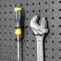 Pinnacle Gloss Black Pegboard Tool Holder 10 Pack - 120mm x 35mm x 30mm - SuperSaverAU - view 2