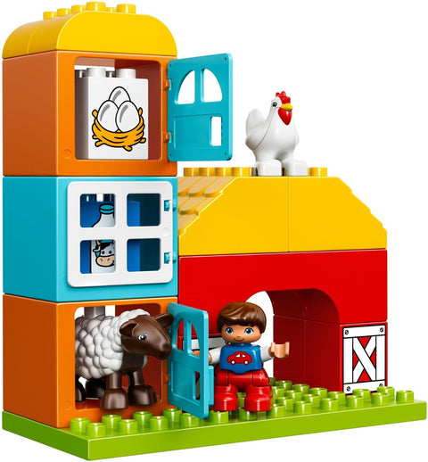 LEGO 10617 My First Farm: Toddler Building Set with Animals - SuperSaverAU - view 1