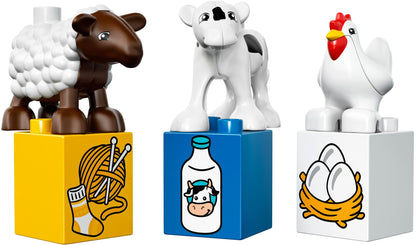 LEGO 10617 My First Farm: Toddler Building Set with Animals