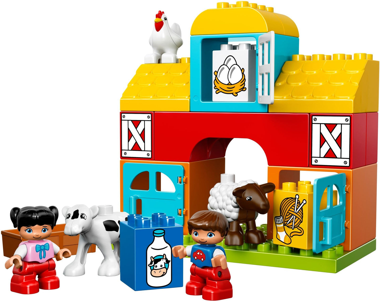 LEGO 10617 My First Farm: Toddler Building Set with Animals