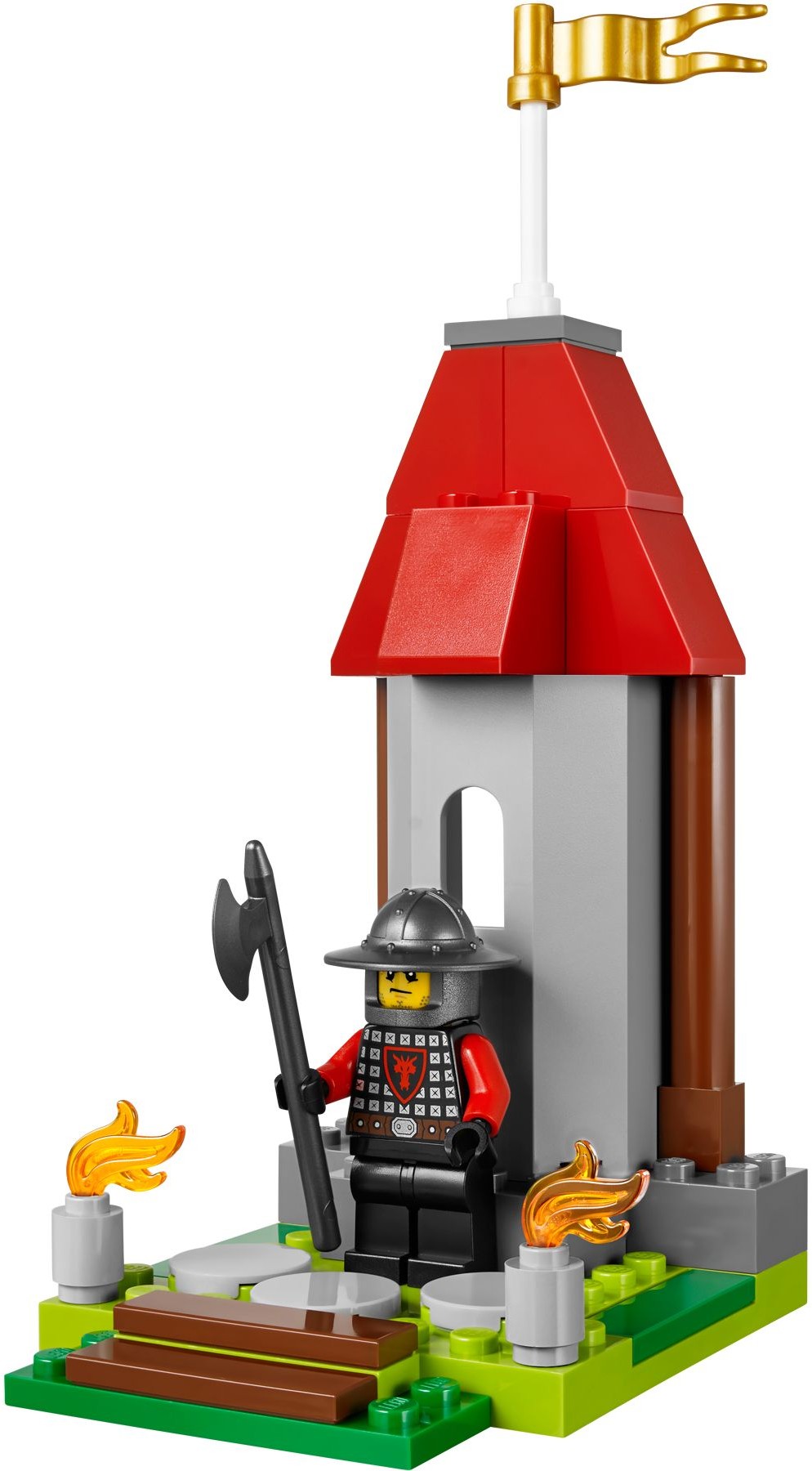 LEGO 10676 Knights’ Castle Playset: Build, Defend & Rebuild! - SuperSaverAU - view 5