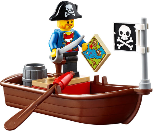 LEGO 10679 Pirate Treasure Hunt Island Fortress Building Set