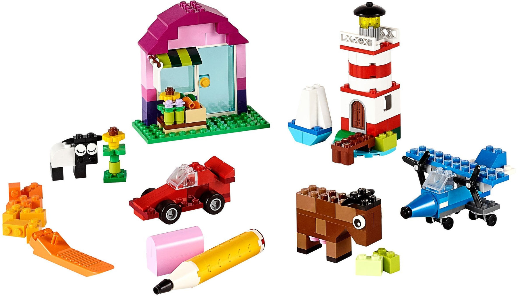 LEGO 10692 Classic Creative Brick Box (29 Colors) - SuperSaverAU - view 5