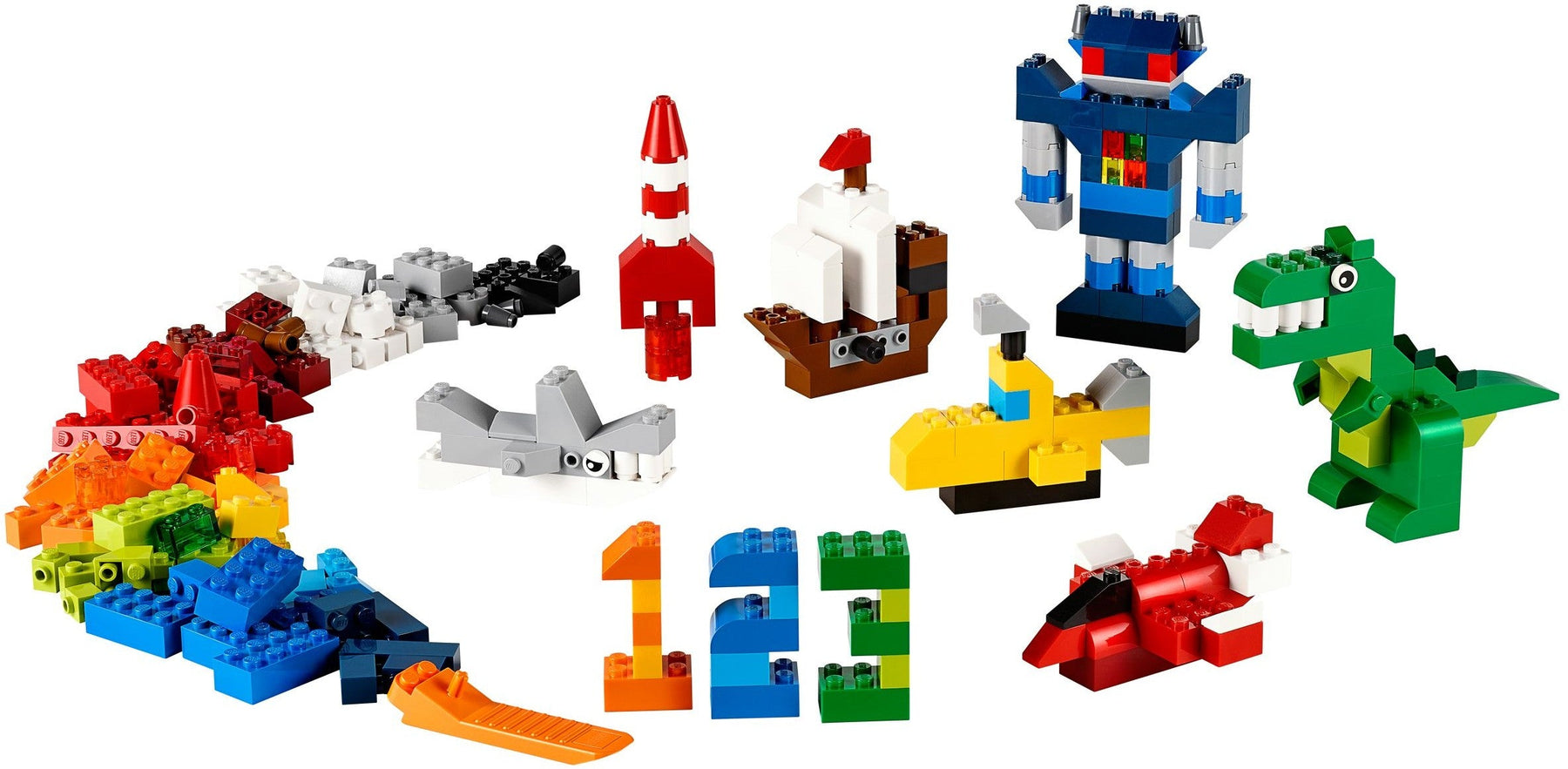 LEGO 10693 Classic Creative Supplement Brick Box Building Set - SuperSaverAU - view 6