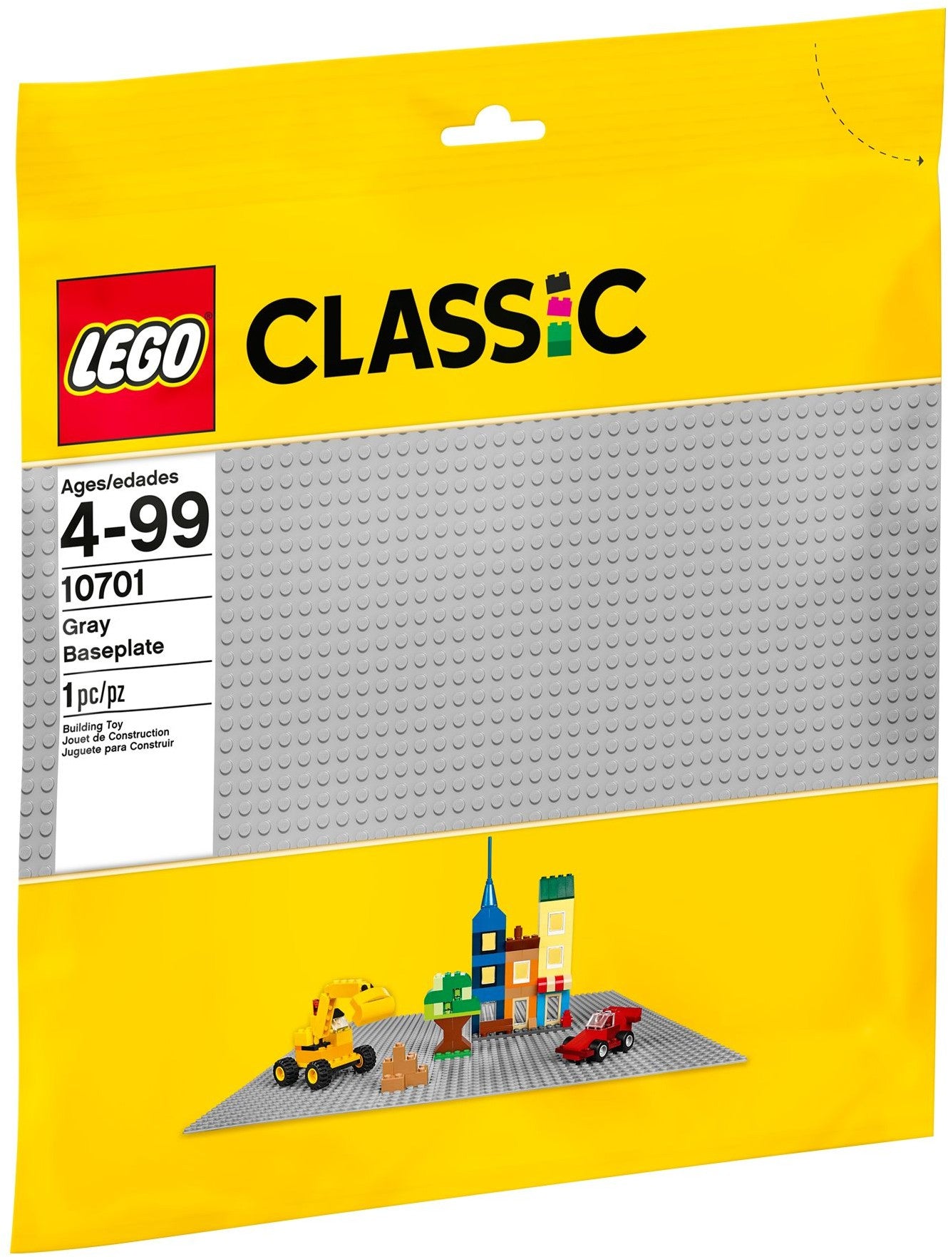 LEGO 10701 Classic Gray Baseplate- Auzzi Store