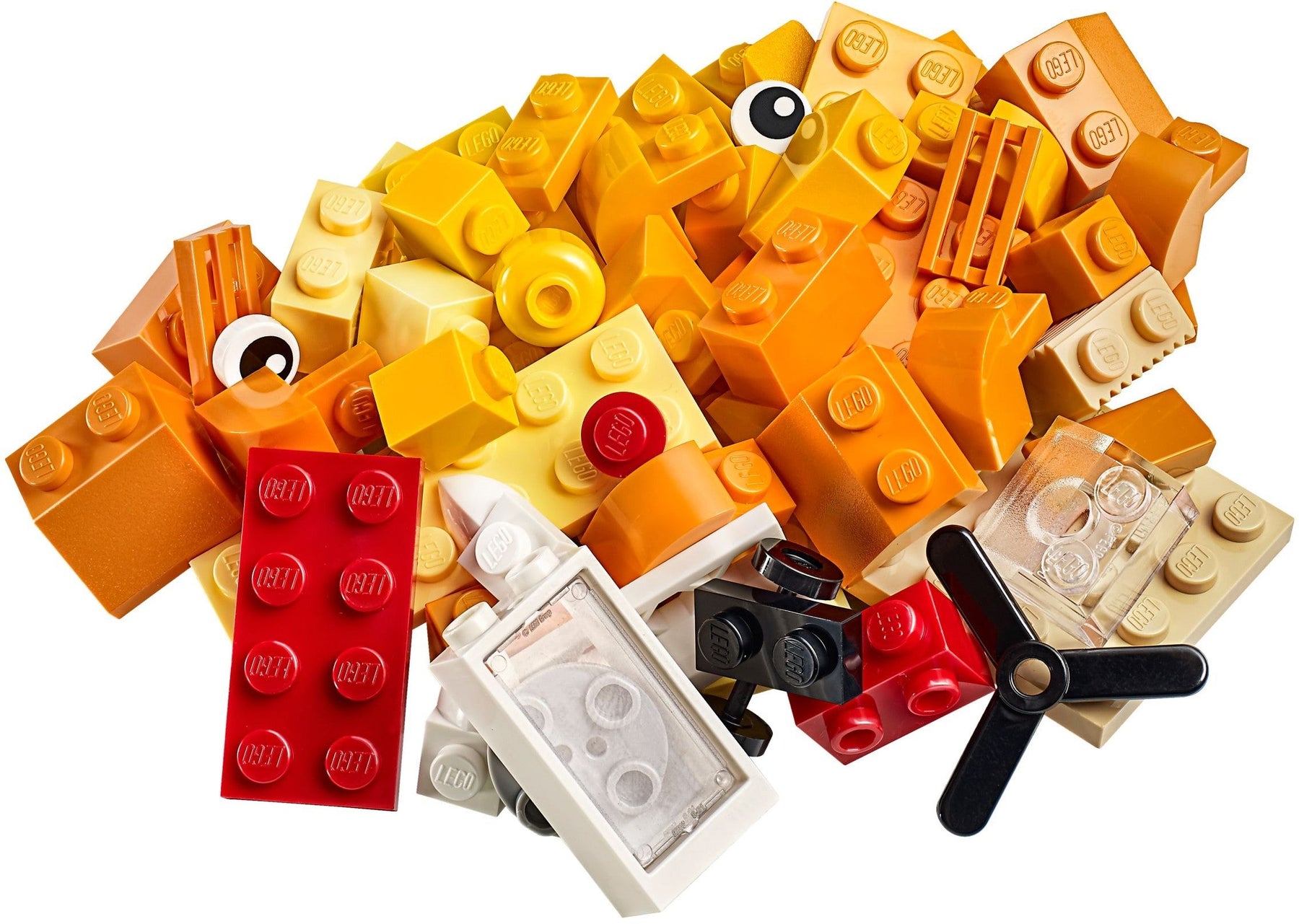 LEGO 10709 Orange Creativity Box: 55+ Pieces, Ages 4+ - SuperSaverAU - view 4