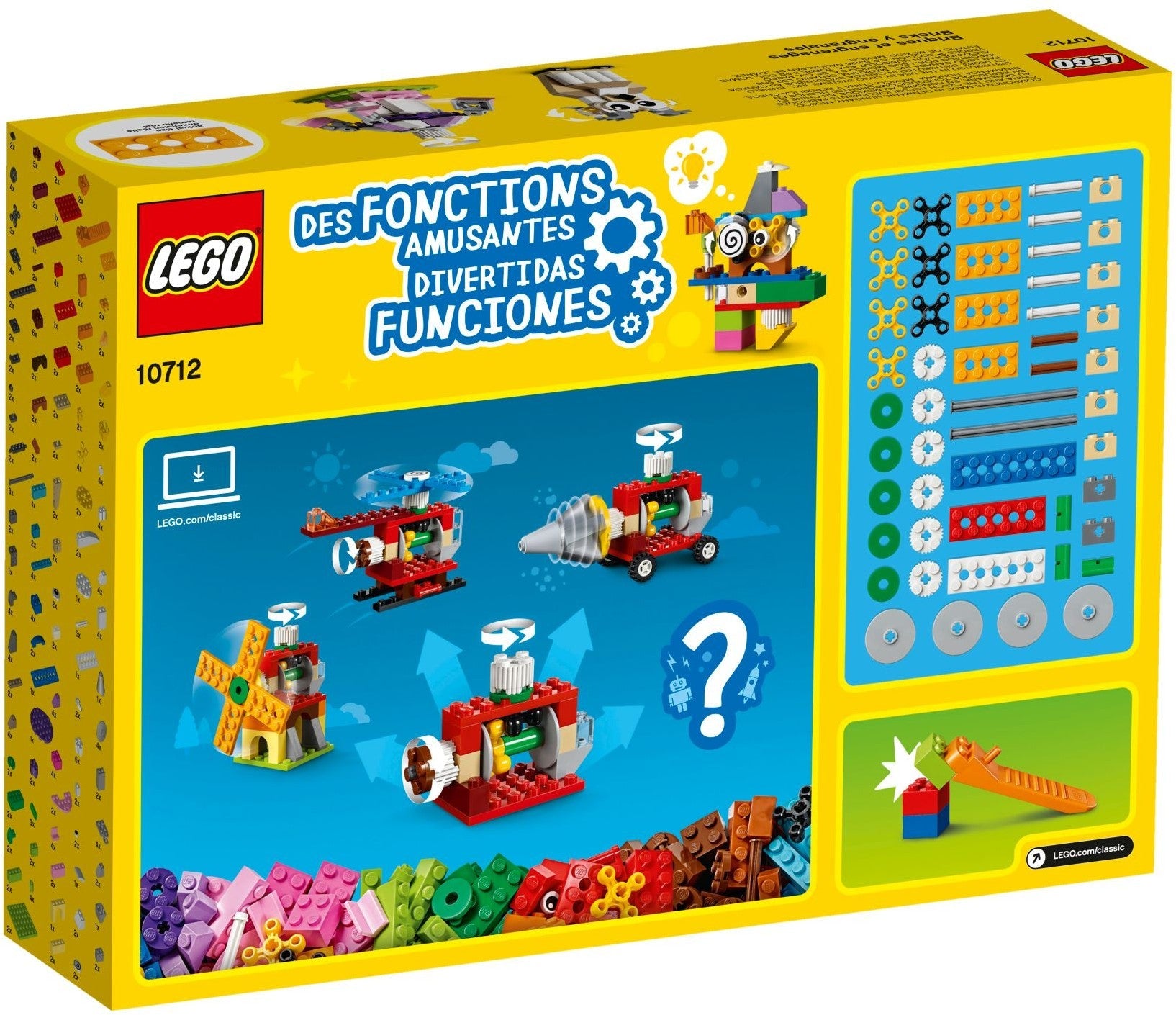 LEGO 10712 Bricks and Gears Building Set: Creative Fun for Kids - SuperSaverAU - view 2