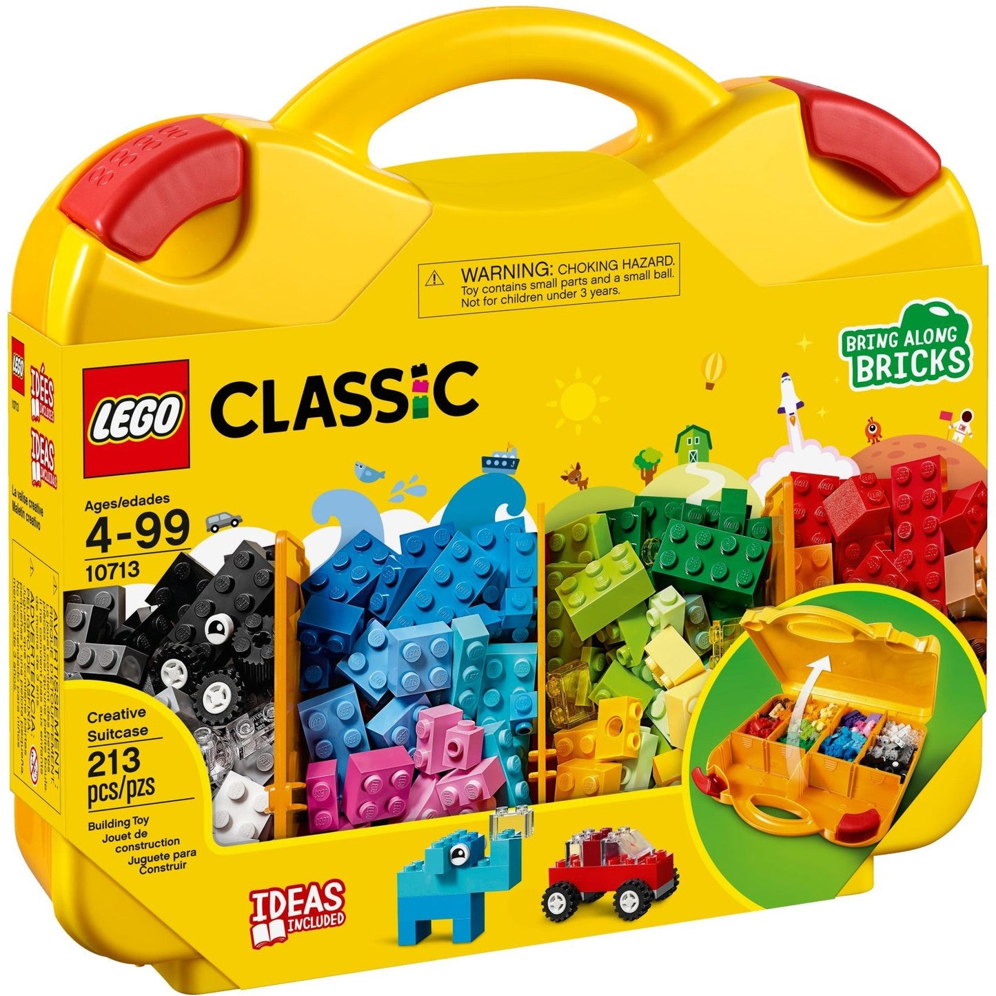 LEGO Classic Series 10713 Creative Suitcase 2- Auzzi Store