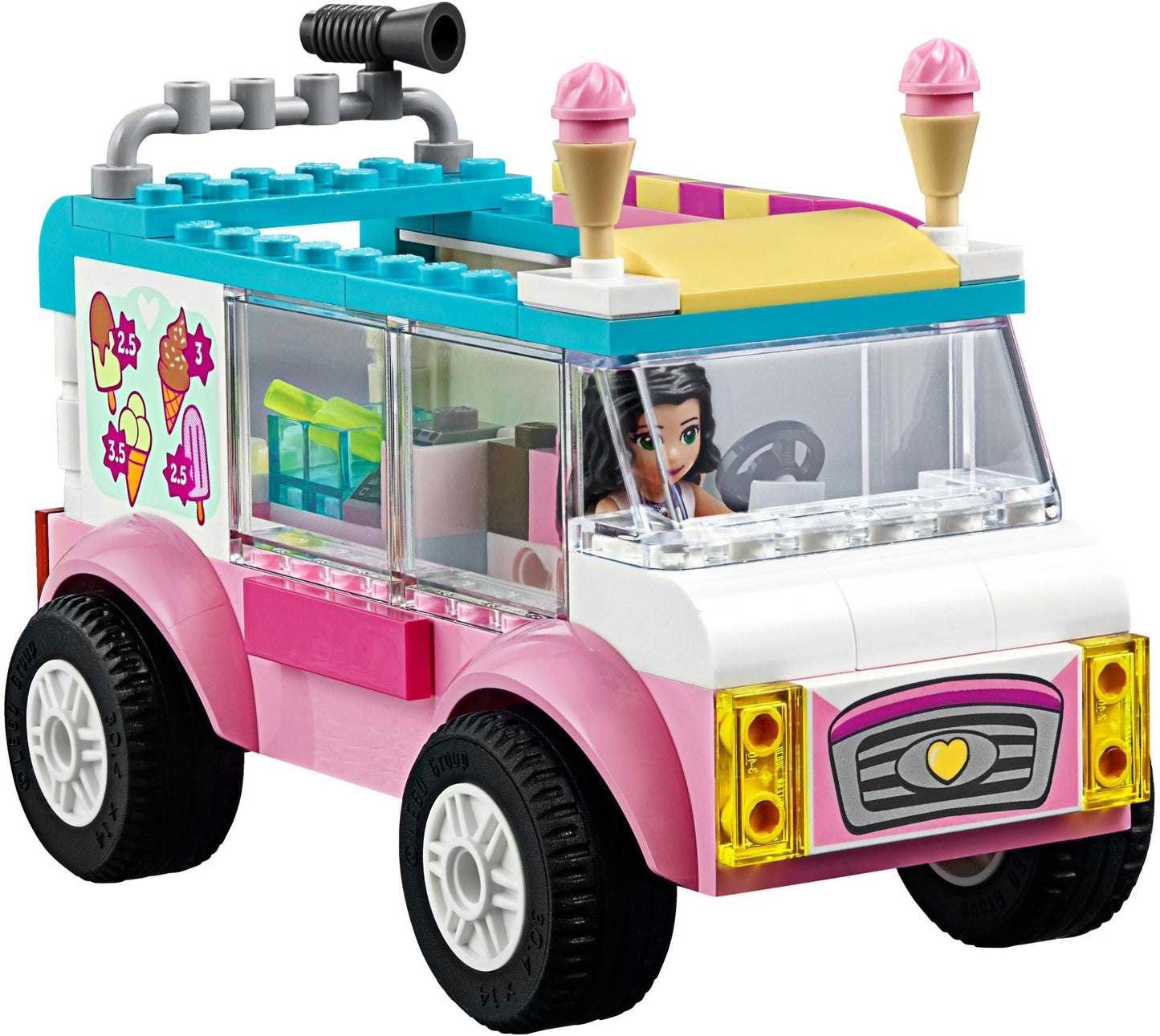 LEGO 10727 Emma's Ice Cream Truck Playset - Building Toy for Kids 4-7