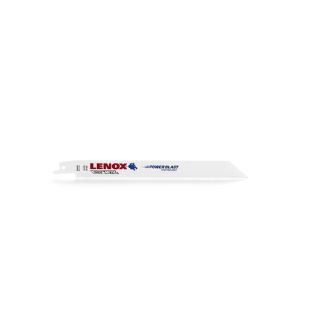 Lenox 200 x 19 x 0.9mm 14TPI Metal Reciprocating Saw Blade Bi-Metal 5 Pack