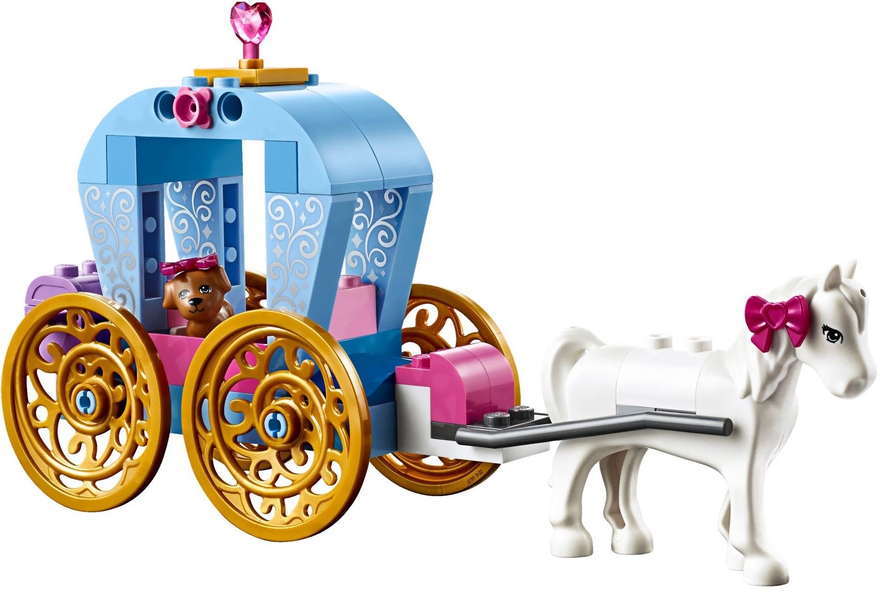 LEGO 10729 Cinderella's Royal Carriage Castle Playset - SuperSaverAU - view 1