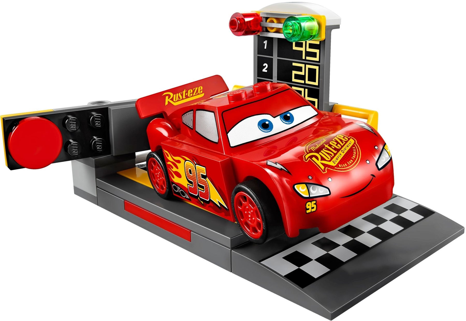 LEGO 10730 Lightning McQueen Speed Launcher Playset - Cars 3 - SuperSaverAU - view 2