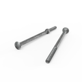 Zenith Hot Dip Galvanised Cup Head Bolts Nuts M12 x 240mm 12 Pack - SuperSaverAU - view 2