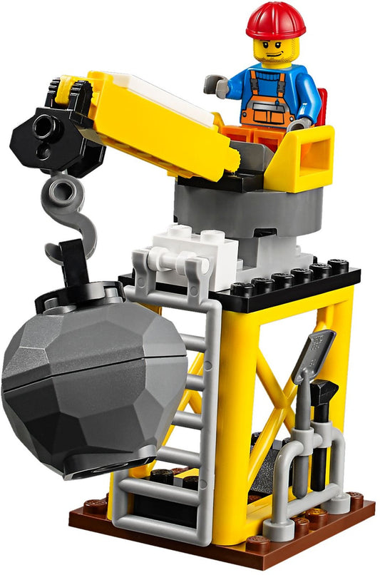 LEGO 10734 Juniors Demolition Site Crane & Truck Building Set