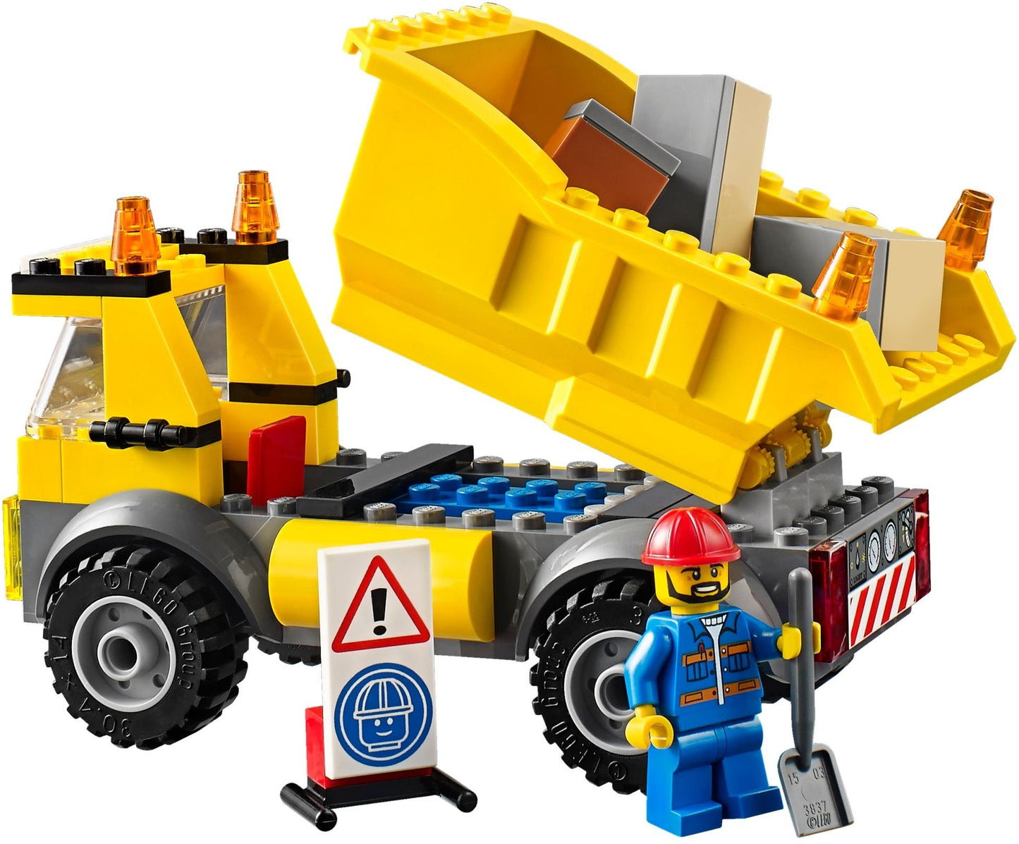 LEGO 10734 Juniors Demolition Site Crane & Truck Building Set