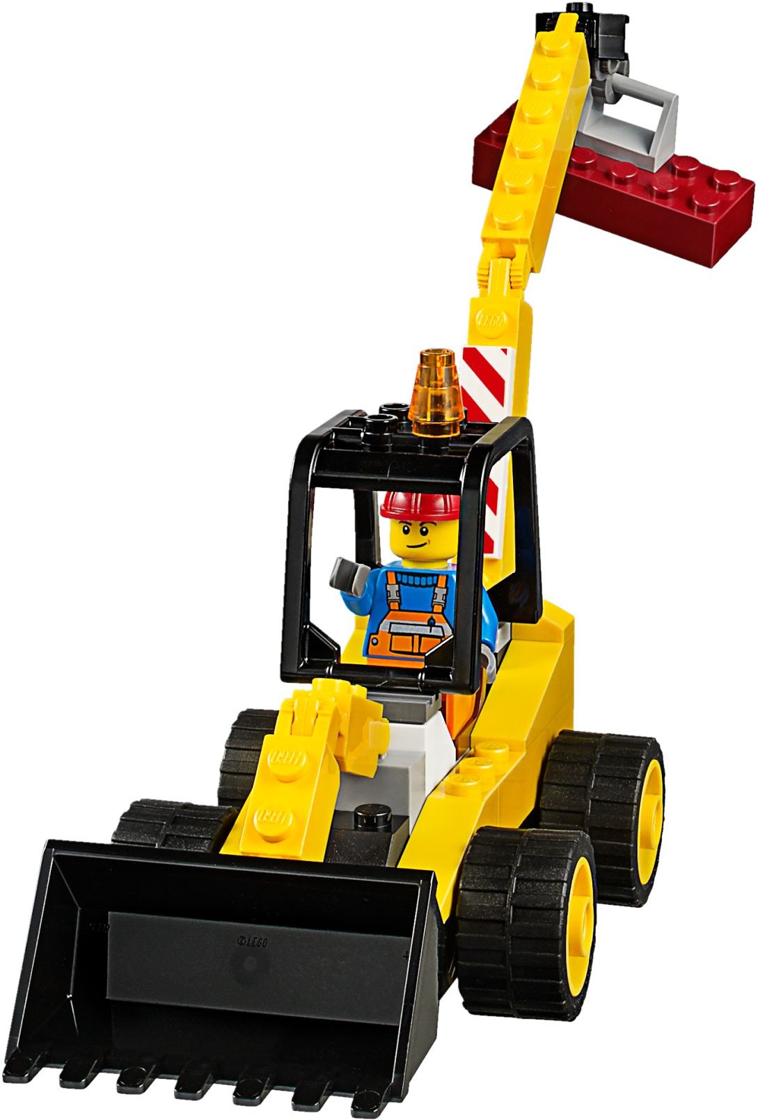LEGO 10734 Juniors Demolition Site Crane & Truck Building Set