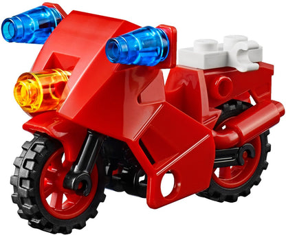 LEGO 10740 Fire Patrol Suitcase: Fire Truck & Burning Building Set