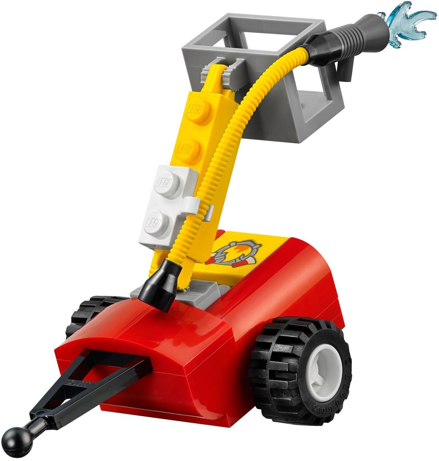 LEGO 10740 Fire Patrol Suitcase: Fire Truck & Burning Building Set