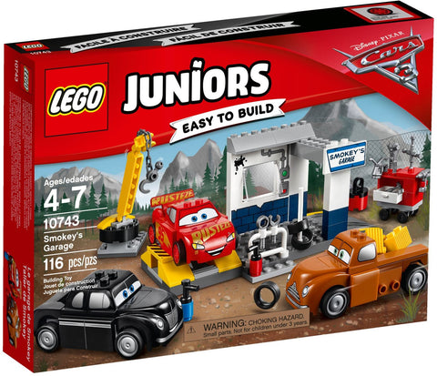 LEGO 10743 Smokey's Garage: Fix Lightning McQueen! - SuperSaverAU - view 1
