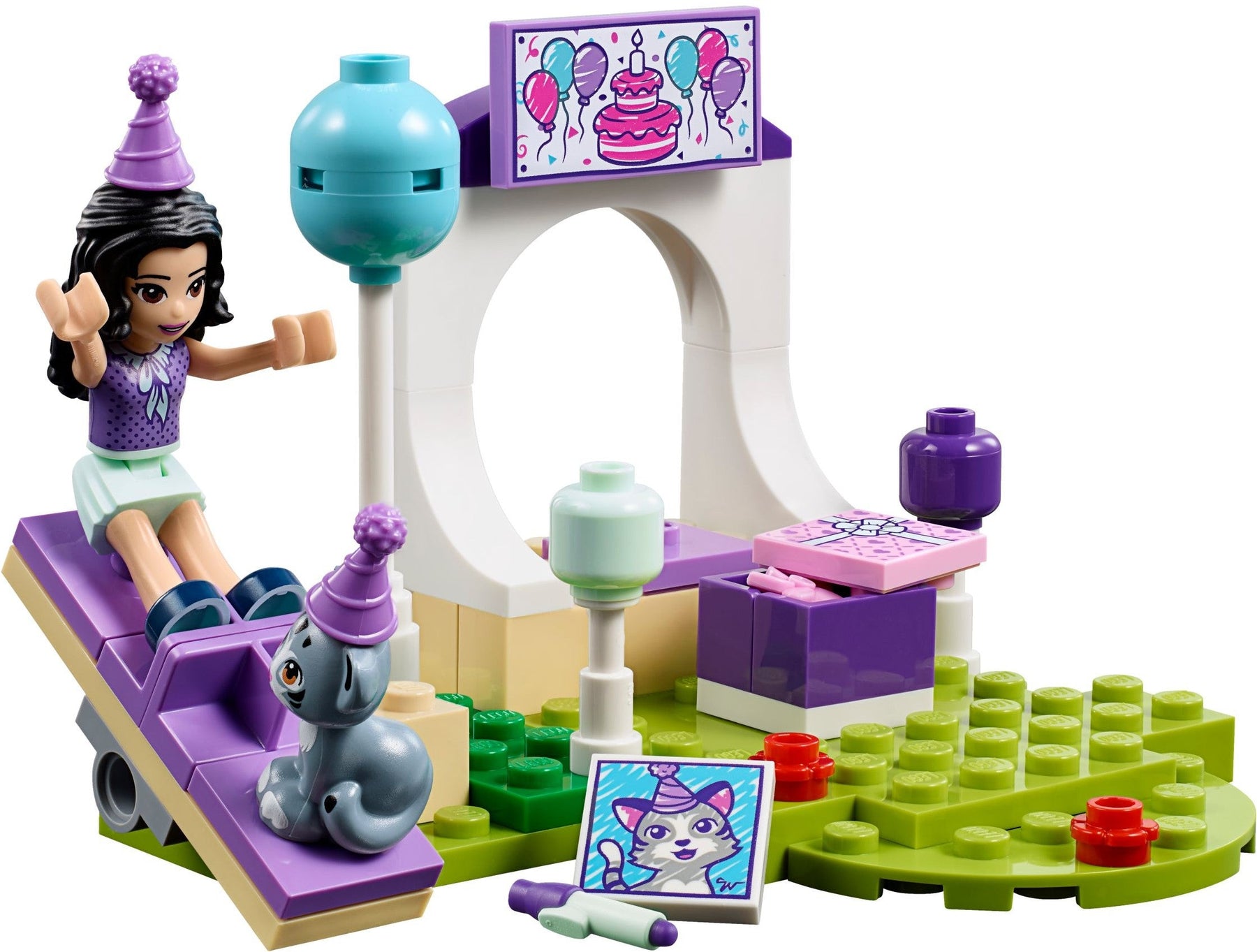 LEGO 10748 Emma's Pet Party: Buildable Park Celebration - SuperSaverAU - view 2