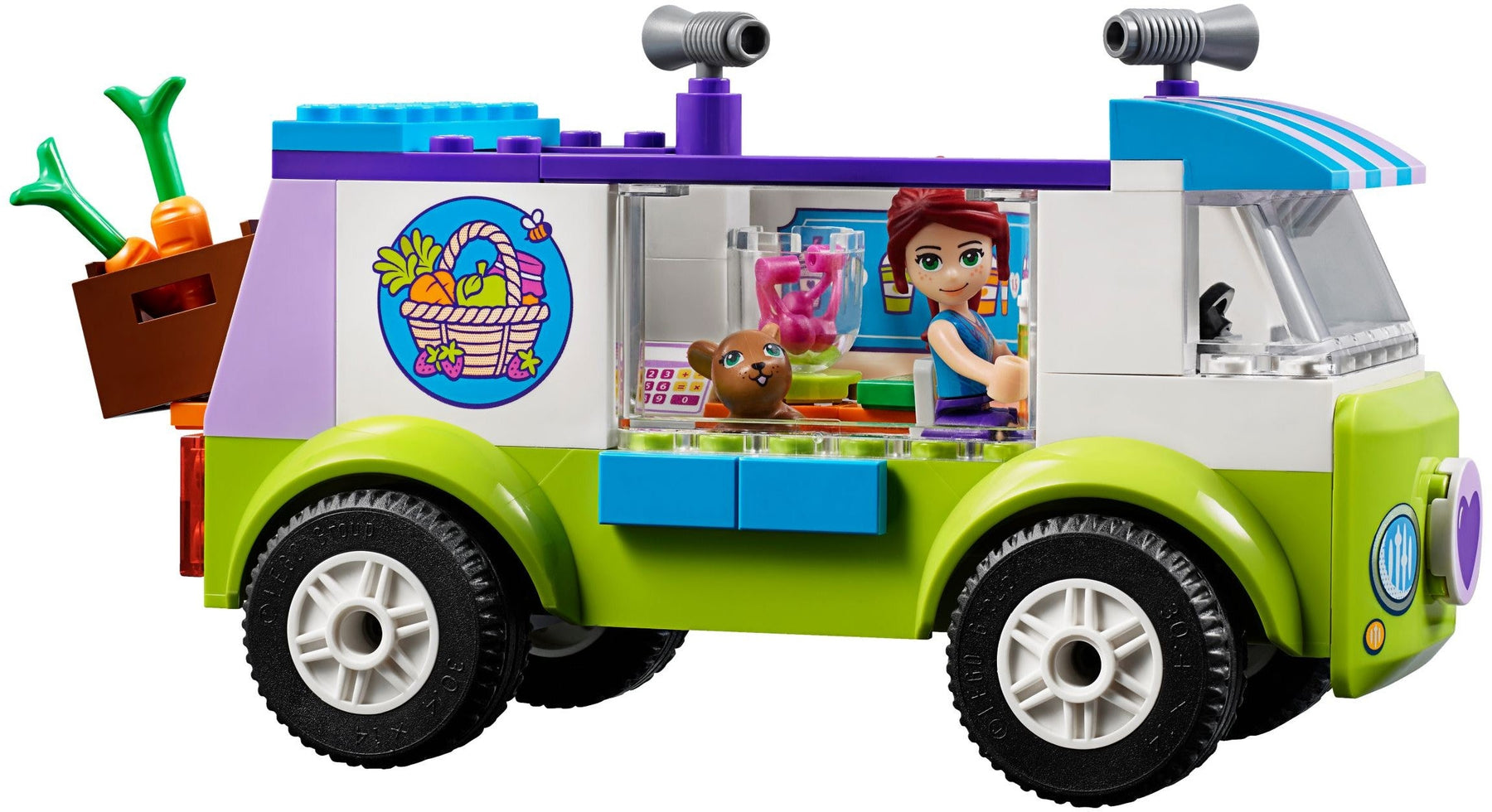 LEGO 10749 Mia's Organic Food Truck & Market Playset - SuperSaverAU - view 2