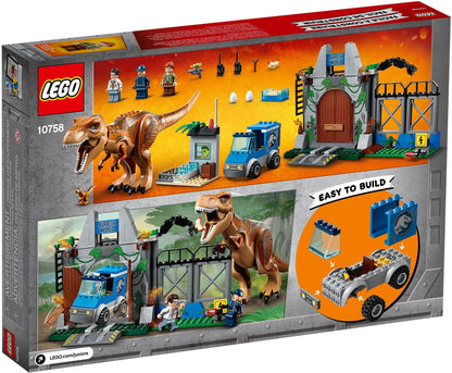 LEGO 10758 T. rex Breakout Jurassic World Dinosaur Escape
