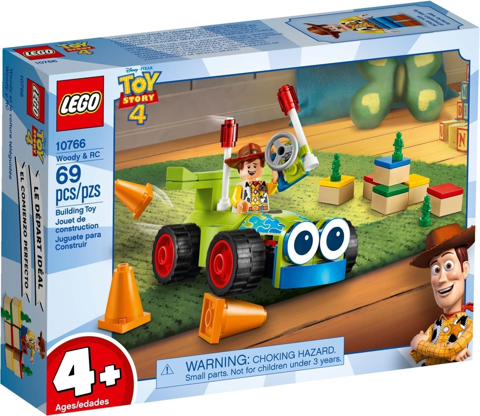LEGO 10766 Disney Series Pixar’s Toy Story 4 Woody & RC- Auzzi Store