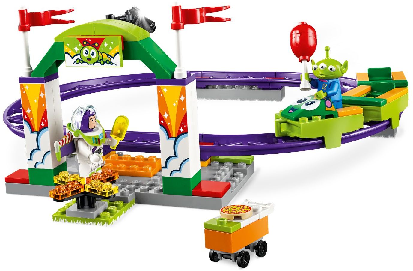 LEGO 10771 Disney Series Pixar’s Toy Story 4 Carnival Thrill Coaster- Auzzi Store