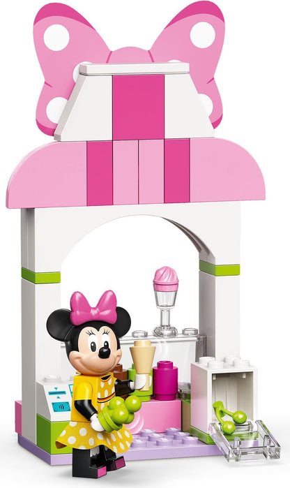LEGO 10773 Minnie Mouse's Ice Cream Shop - Beach Building Toy for Kids 4+
