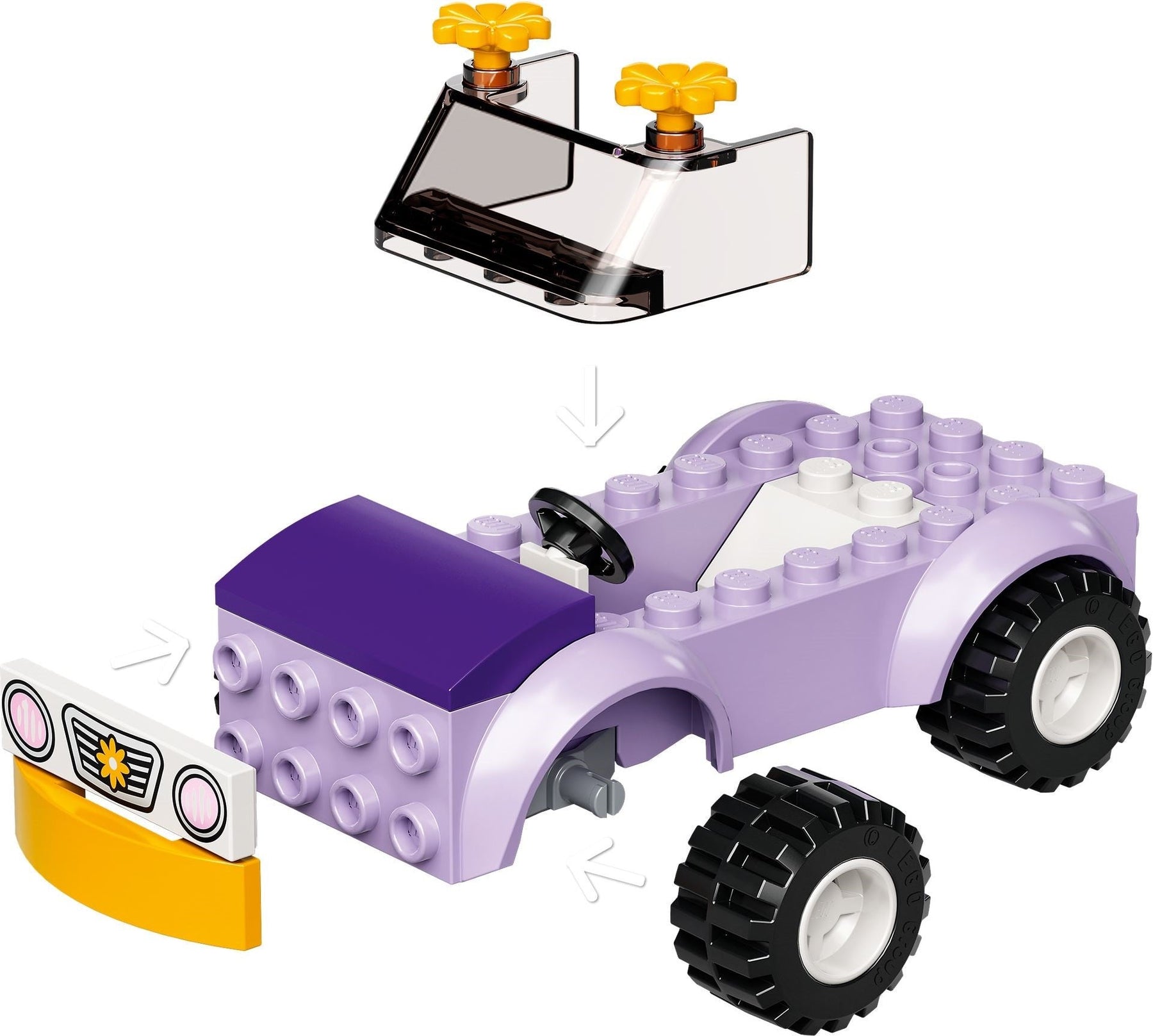 LEGO 10773 Minnie Mouse's Ice Cream Shop - Beach Building Toy for Kids 4+ - SuperSaverAU - view 7