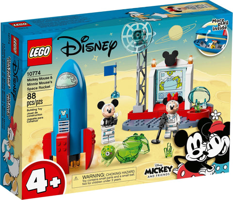 LEGO 10774 Mickey & Minnie Space Rocket Playset 4+ - SuperSaverAU - view 1