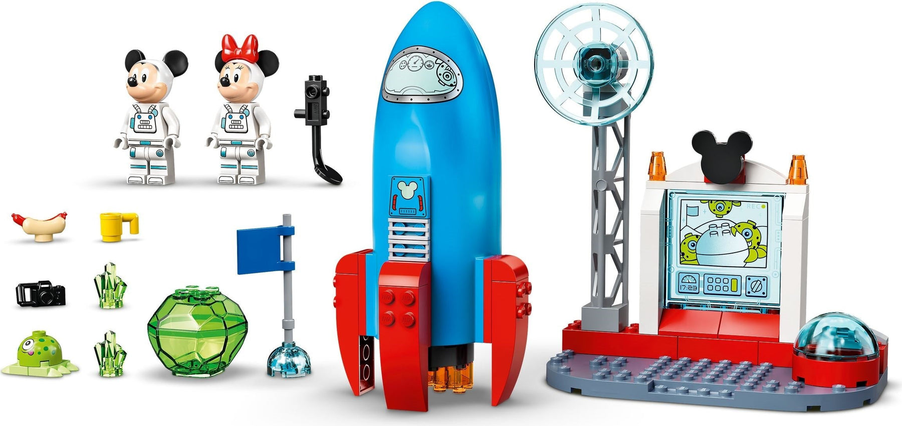 LEGO 10774 Mickey & Minnie Space Rocket Playset 4+ - SuperSaverAU - view 5