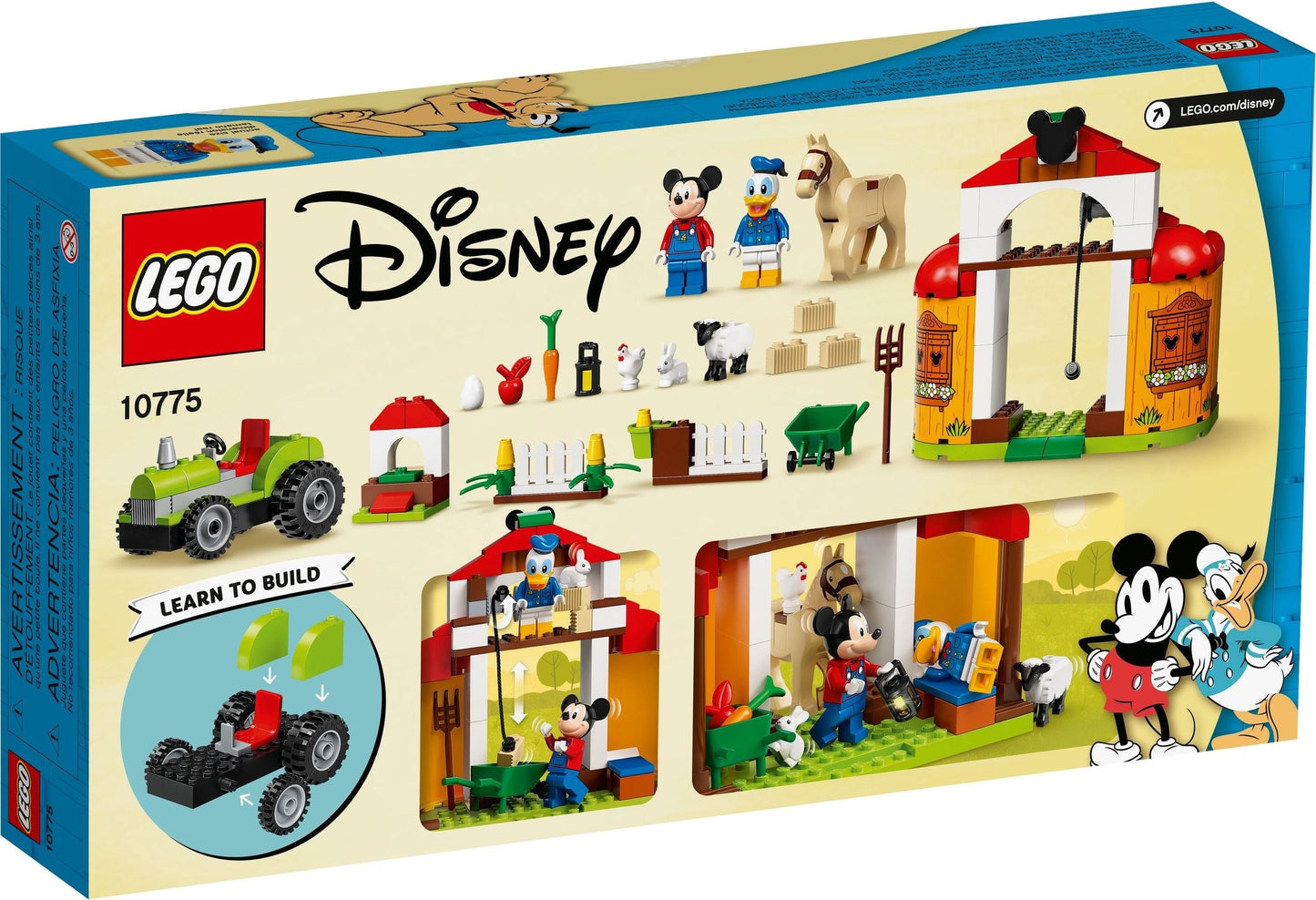 LEGO Disney Series 10775 Mickey Mouse & Donald Duck's Farm- Auzzi Store