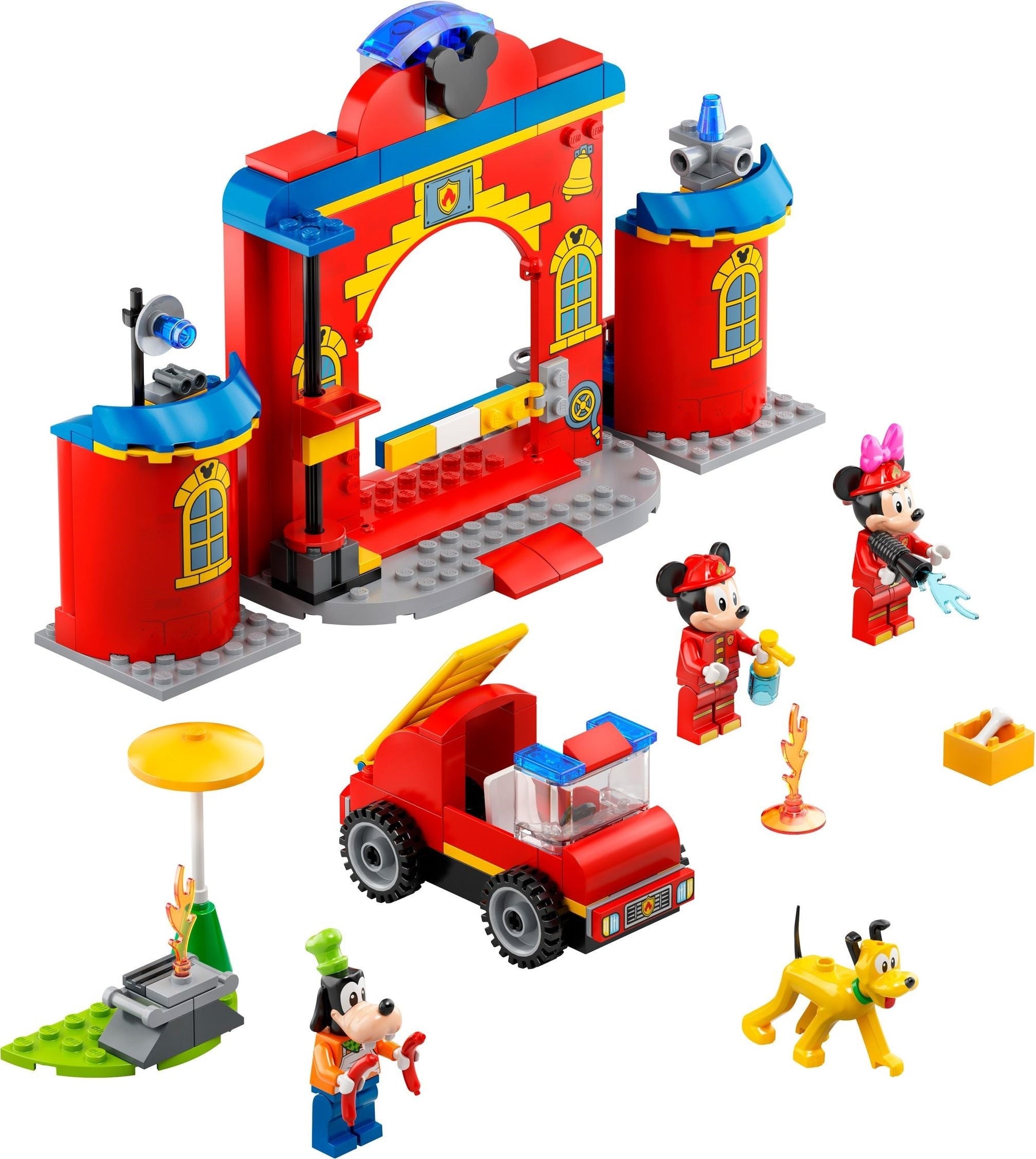 LEGO Disney: Mickey & Friends Fire Truck & Station (10776) - SuperSaverAU - view 2