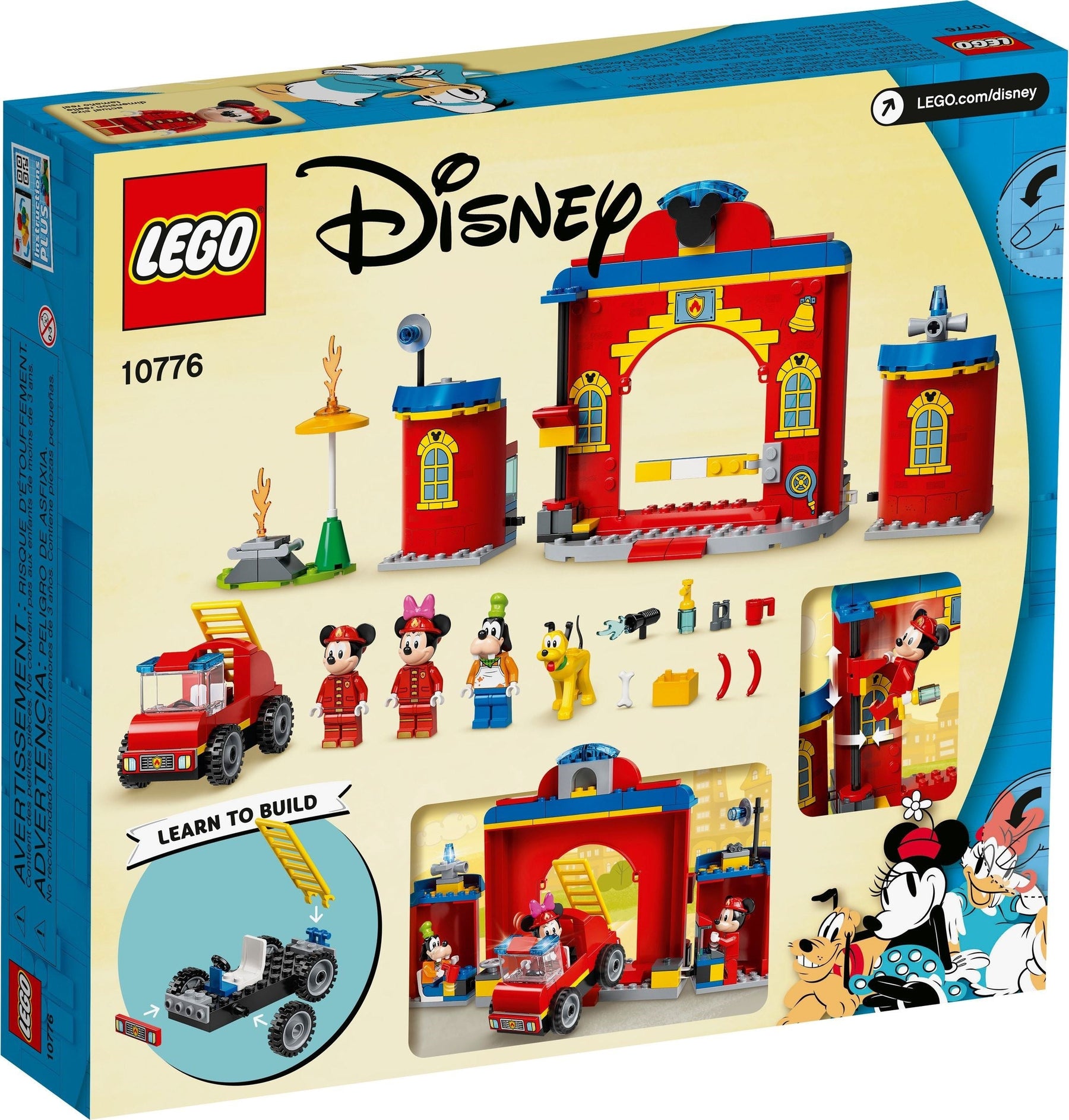 LEGO Disney: Mickey & Friends Fire Truck & Station (10776) - SuperSaverAU - view 6