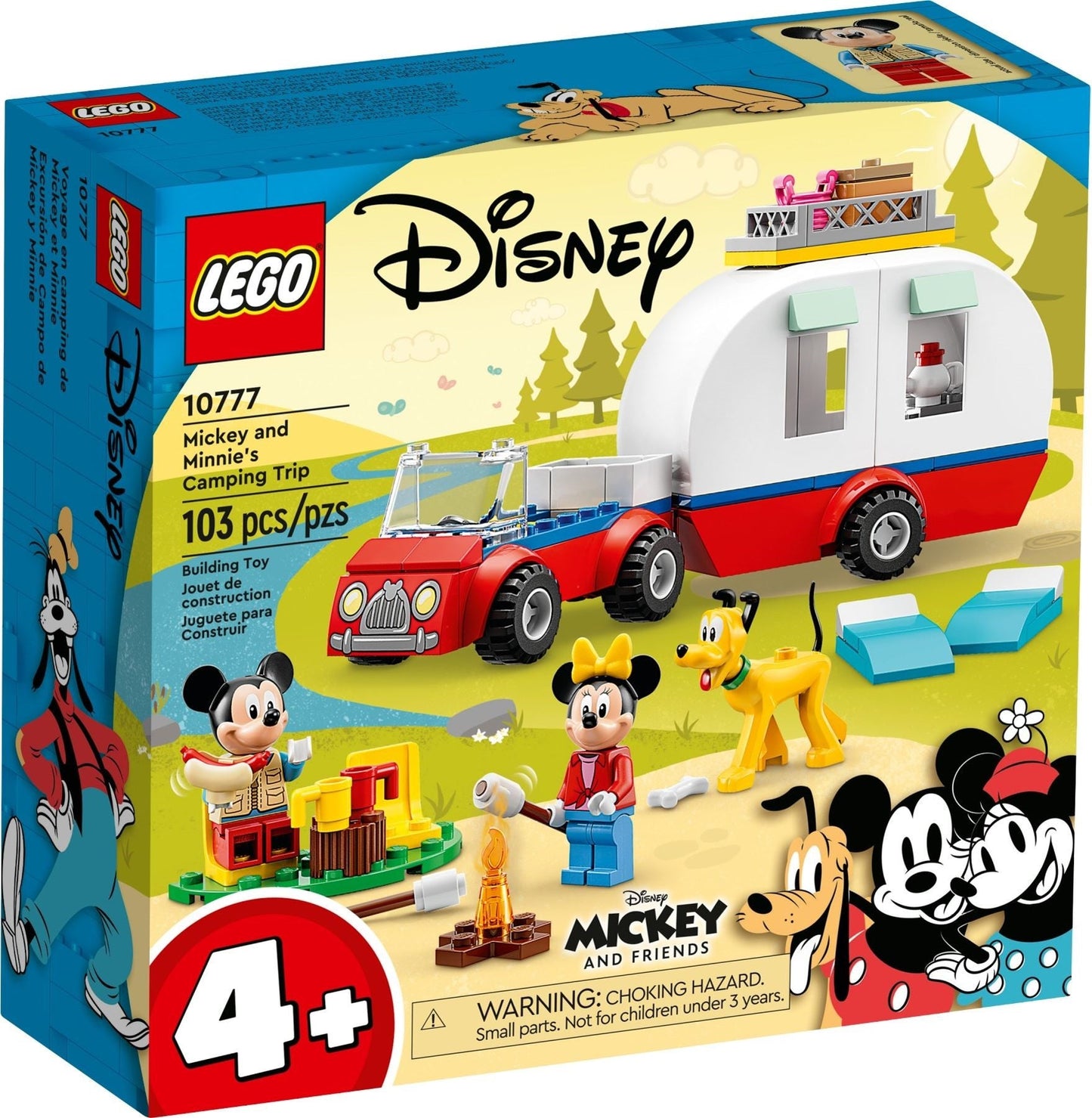 LEGO 10777 Mickey & Minnie's Camping Trip 4+