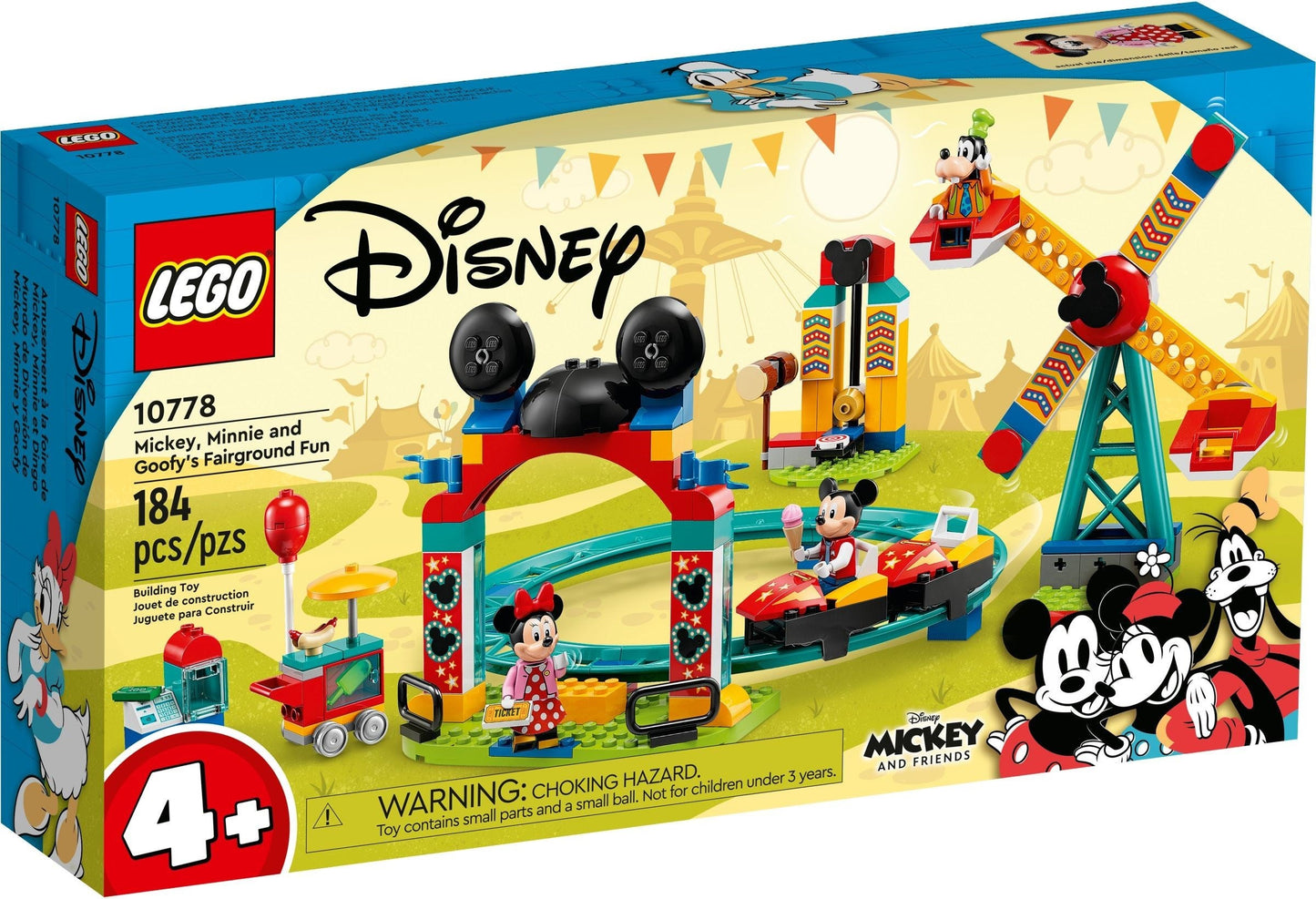 LEGO Disney 10778 Mickey, Minnie and Goofy's Fairground Fun- Auzzi Store